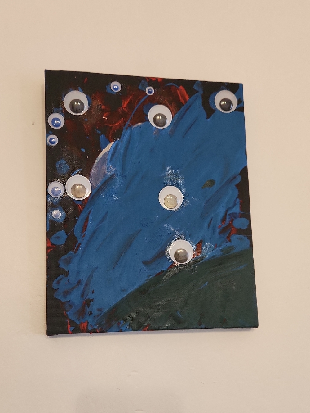 Hand Crafted The Realm Of Eyes Portrait